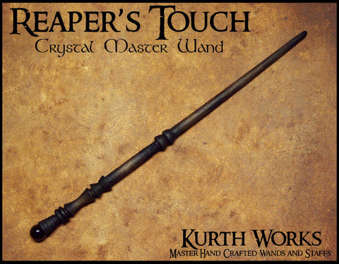 Reaper's Touch Crystal Wizard Magic Wand