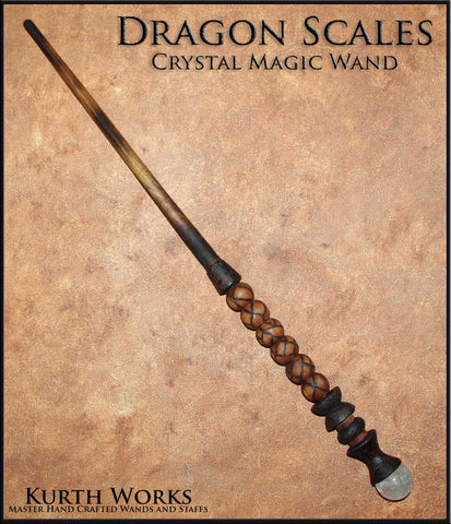 Dragon Scales Crystal Wizard Magic Wand 2