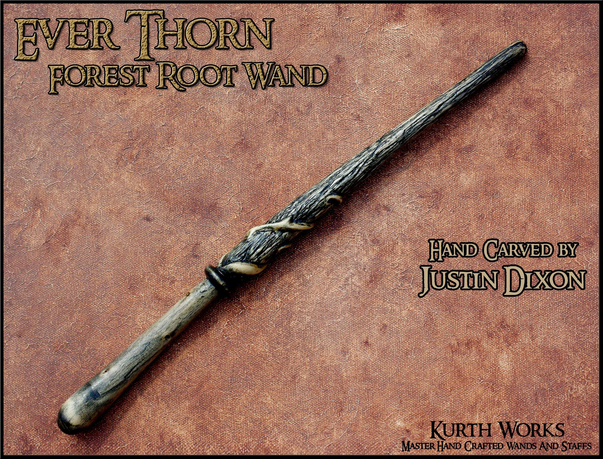Ever Thorn Magic Wizard Wooden Wand