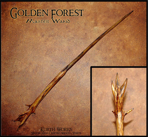 Golden Forest Wizard Magic Wand 9