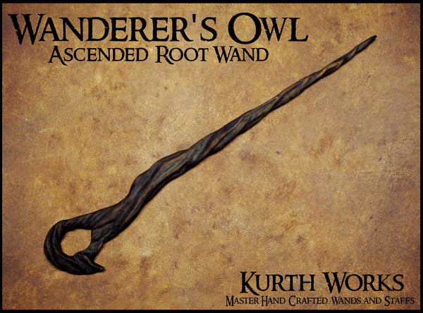 Wanderer's Owl Wizard Magic Wand