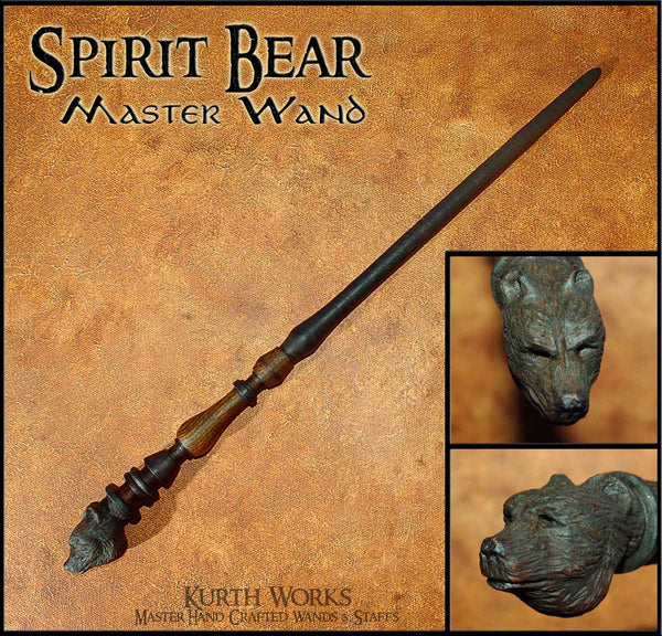 Spirit Bear Wizard Magic Wand